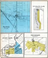 Novi, Stony Creek, New Hudson, Windiate Park, Oakland County 1908